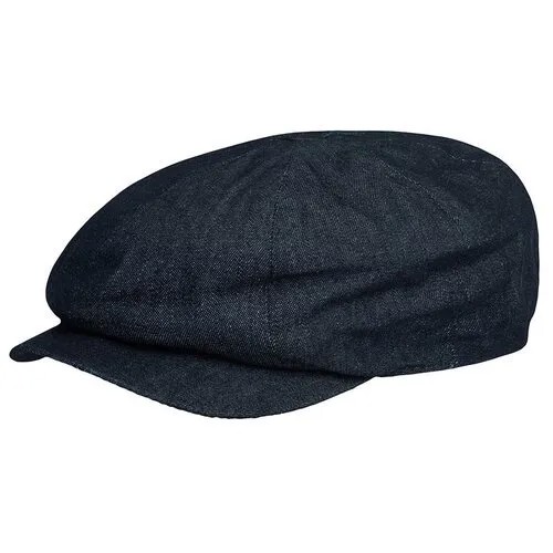 Кепка восьмиклинка HANNA HATS Abbey Denim AB2, размер 57