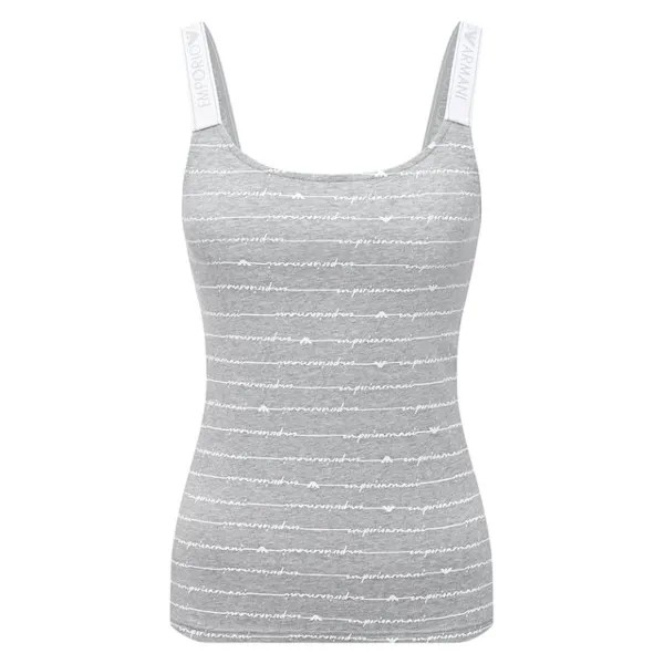 Хлопковый топ Emporio Armani