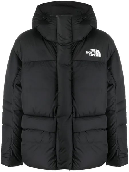 The North Face пуховик с логотипом, черный