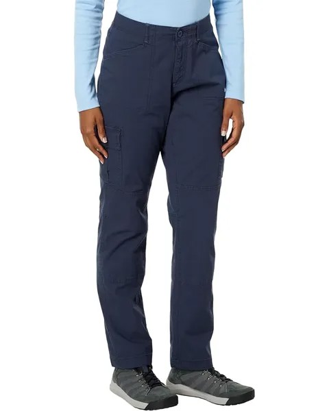 Брюки карго L.L.Bean Stretch Canvas Lined, цвет Carbon Navy