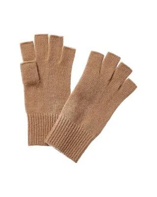 Кашемировые женские перчатки без пальцев Portolano