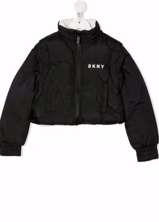 Dkny Kids двусторонний пуховик