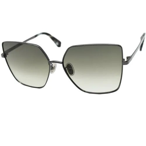 Солнцезащитные очки Max Mara MM0052-H, зеленый, серебряный
