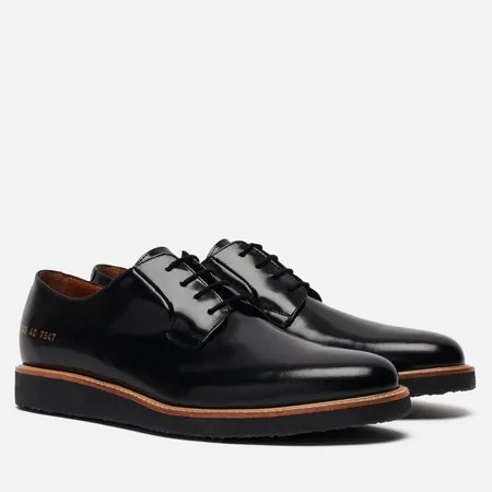 Мужские ботинки Common Projects Derby Shine 2133, цвет чёрный, размер 40 EU