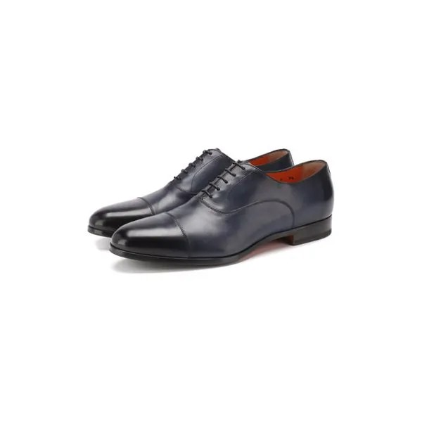 Кожаные оксфорды Santoni