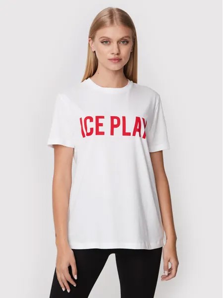 Футболка свободного кроя Ice Play, белый