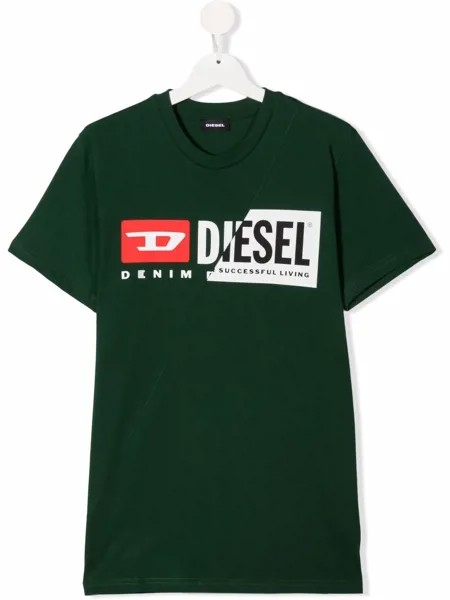 Diesel Kids футболка с логотипом