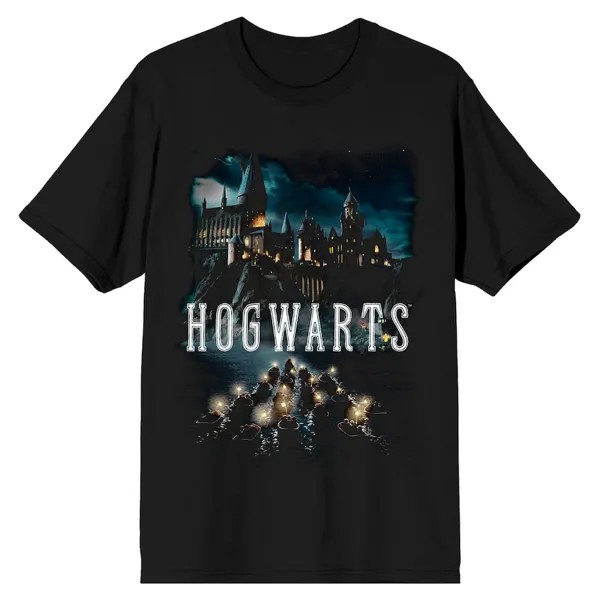 Футболка с коротким рукавом BIOWORLD Wizarding World, черный