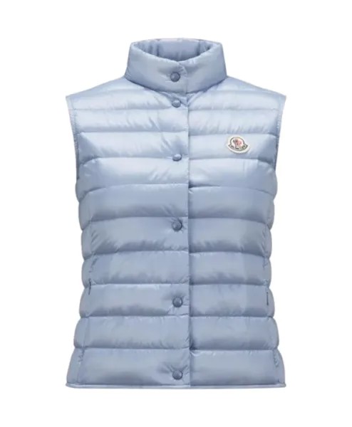 Пуховик без рукавов Moncler, синий