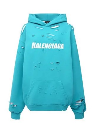 Хлопковое худи Balenciaga
