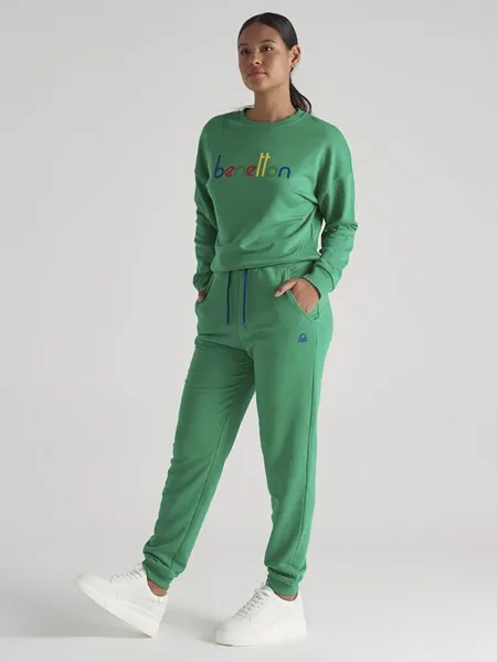Женские спортивные штаны BENETTON, зеленый