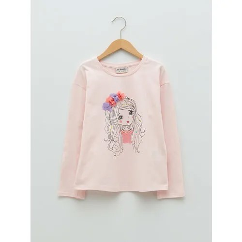 Лонгслив LC Waikiki, размер 10-11 лет, pink