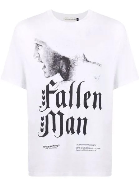 UNDERCOVER футболка с принтом Fallen Man