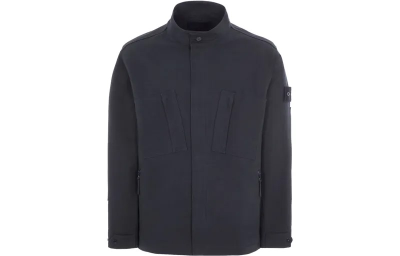 Куртка унисекс темно-синяя Stone Island, синий