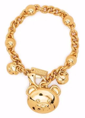 Moschino teddy bear-charm bracelet