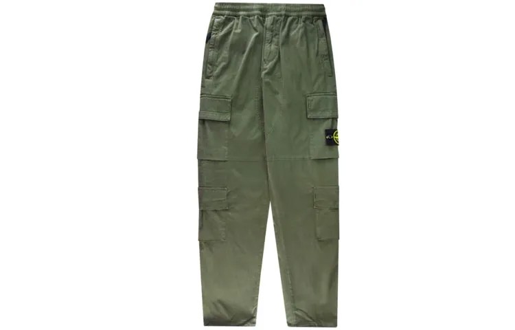 STONE ISLAND Мужской костюм Брюки, цвет Army Green