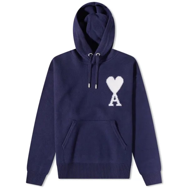 Толстовка AMI Large A Heart Knitted Popover Hoody