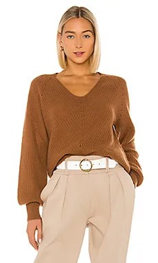 Свитер puff sleeve - White + Warren