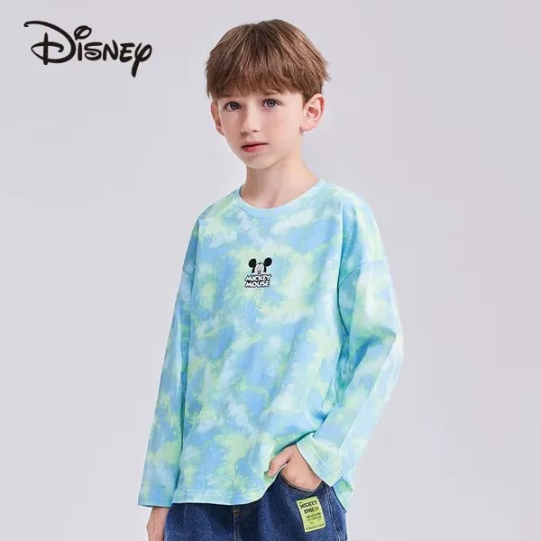 Толстовка с капюшоном Disney, Спортивный Повседневный Топ для мальчиков, поглощающая пот, детская одежда на весну и осень