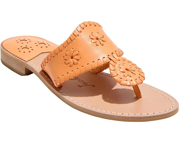Сандалии Jack Rogers Jacks Flat Sandals - Leather, цвет Apricot