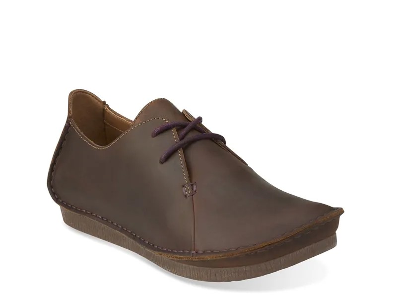 Оксфорды Clarks Janey Mae, коричневый