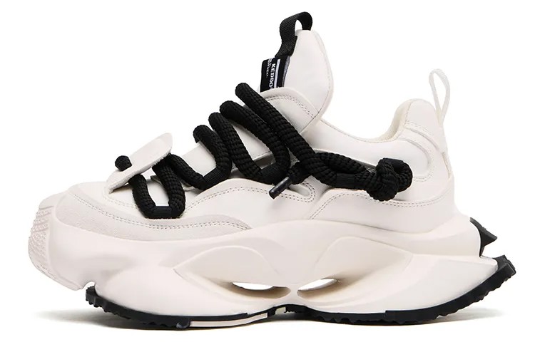 Кроссовки KEDDO Chunky Sneakers Women's Low-top, белый
