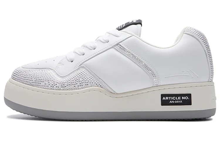 Кроссовки ARTICLE NO. Skateboarding Shoes Unisex Low-top White, белый