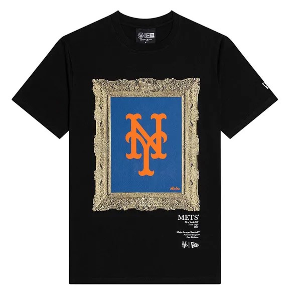 Футболка MLB NEW YORK METS CURCUS T-SHIRT New Era, цвет Schwarz