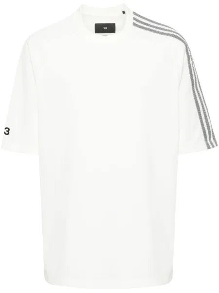 Y-3 футболка Closure из джерси, нейтральный цвет
