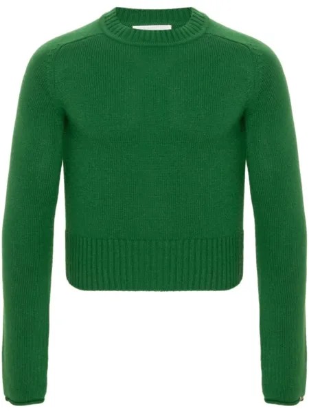 Extreme cashmere кашемировый джемпер No 152, зеленый