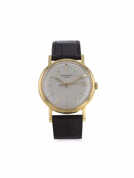 Patek Philippe наручные часы Calatrava pre-owned 34 мм 1960-х годов