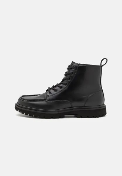 Ботильоны на шнуровке EVA BOOT MID LACEUP Calvin Klein, черный