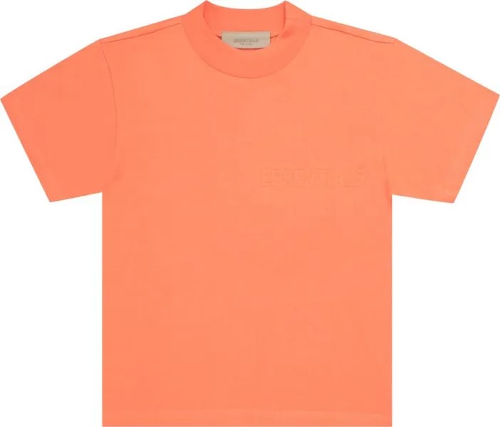 Футболка Fear of God Essentials Short-Sleeve Tee 'Coral', оранжевый