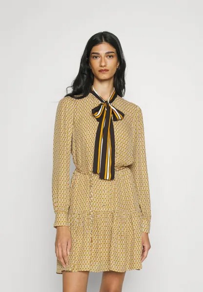 Летнее платье Latex Logo Bow MICHAEL Michael Kors, цвет marigold