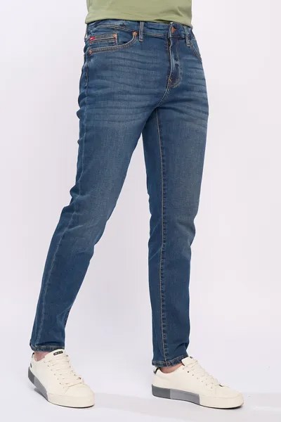 Джинсы узкого кроя со средней посадкой Lee Cooper, синий
