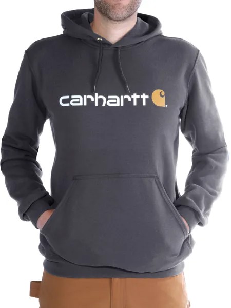Толстовка CARHARTT Logo, темно-серый
