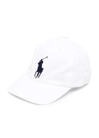 Ralph Lauren Kids кепка с вышитым логотипом
