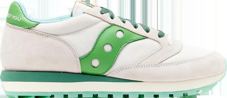 Кроссовки Saucony Jazz 81 Shamrock, белый