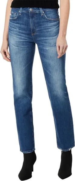 Джинсы Saige High-Rise Straight in 14 Years Metaphor AG Jeans, цвет 14 Years Metaphor