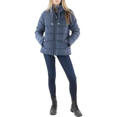 Женское легкое стеганое пальто Barbour Katherine синее 12 BHFO 6791