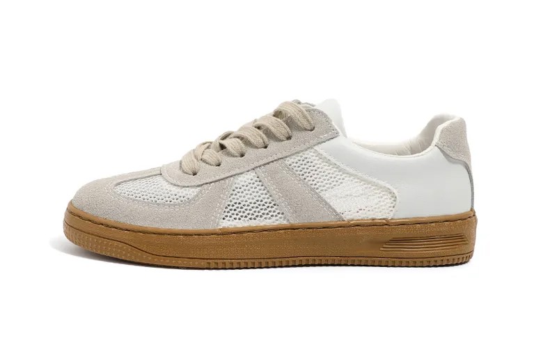 Кроссовки HUANQIU Skateboarding Shoes Women's Low-top White, белый