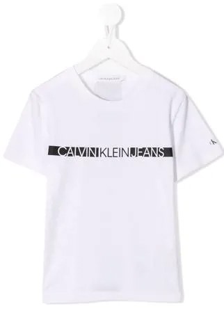 Calvin Klein Kids футболка с логотипом