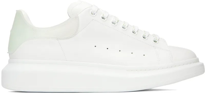 Белые массивные кеды Alexander McQueen