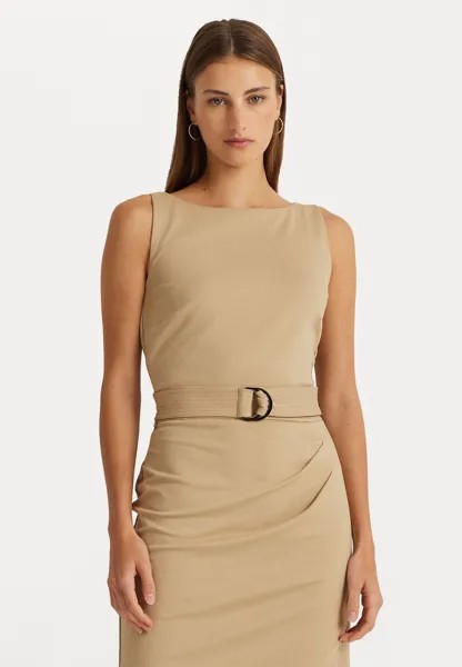 Платье-футляр Faydeen Sleeveless Day Dress Lauren Ralph Lauren, цвет birch tan