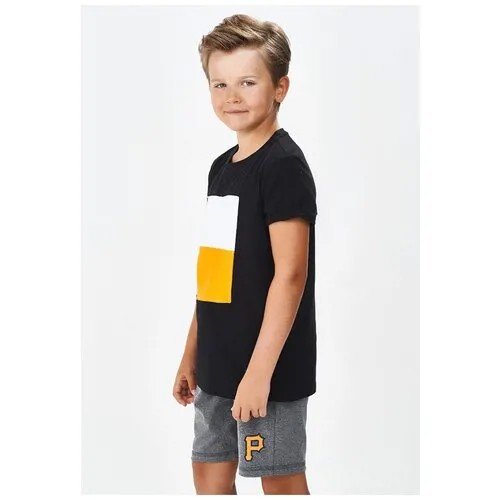 Футболка Mini Maxi, размер 122, черный