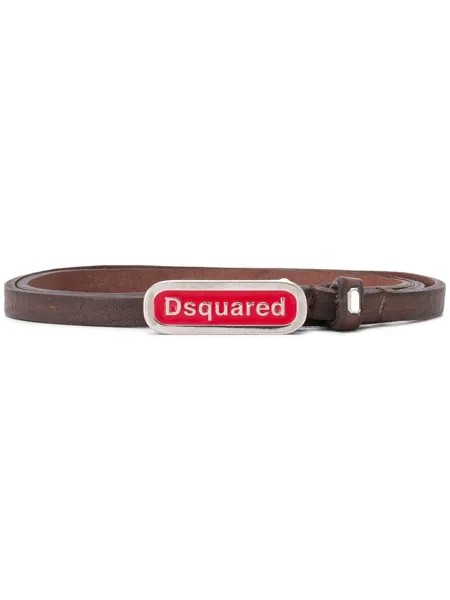 Dsquared2 ремень с пряжкой-логотипом