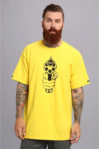 Футболка Crooks & Castles Roulette Knit Crew T-Shirt, желтый