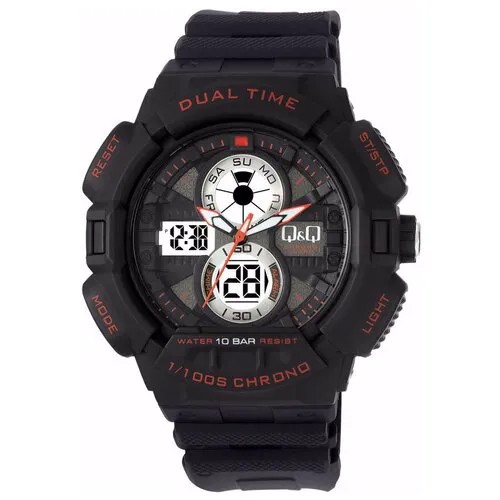 Наручные часы Q&Q GW81-002, мультиколор, черный