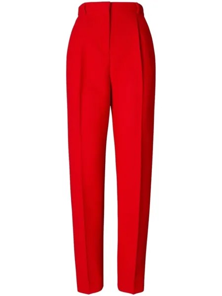 Tory Burch шерстяные брюки, красный