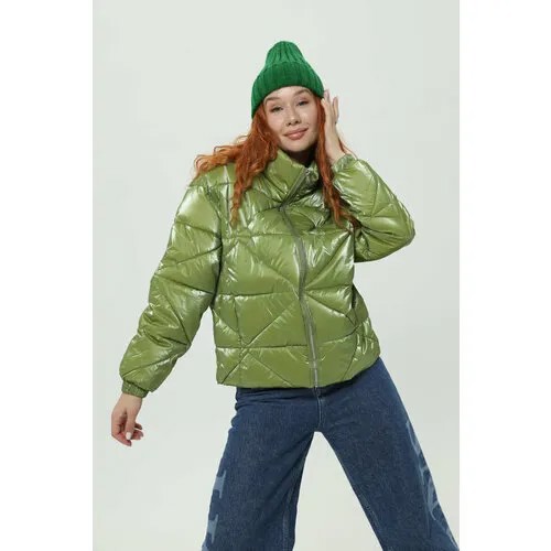 Куртка Натали, размер 48, зеленый